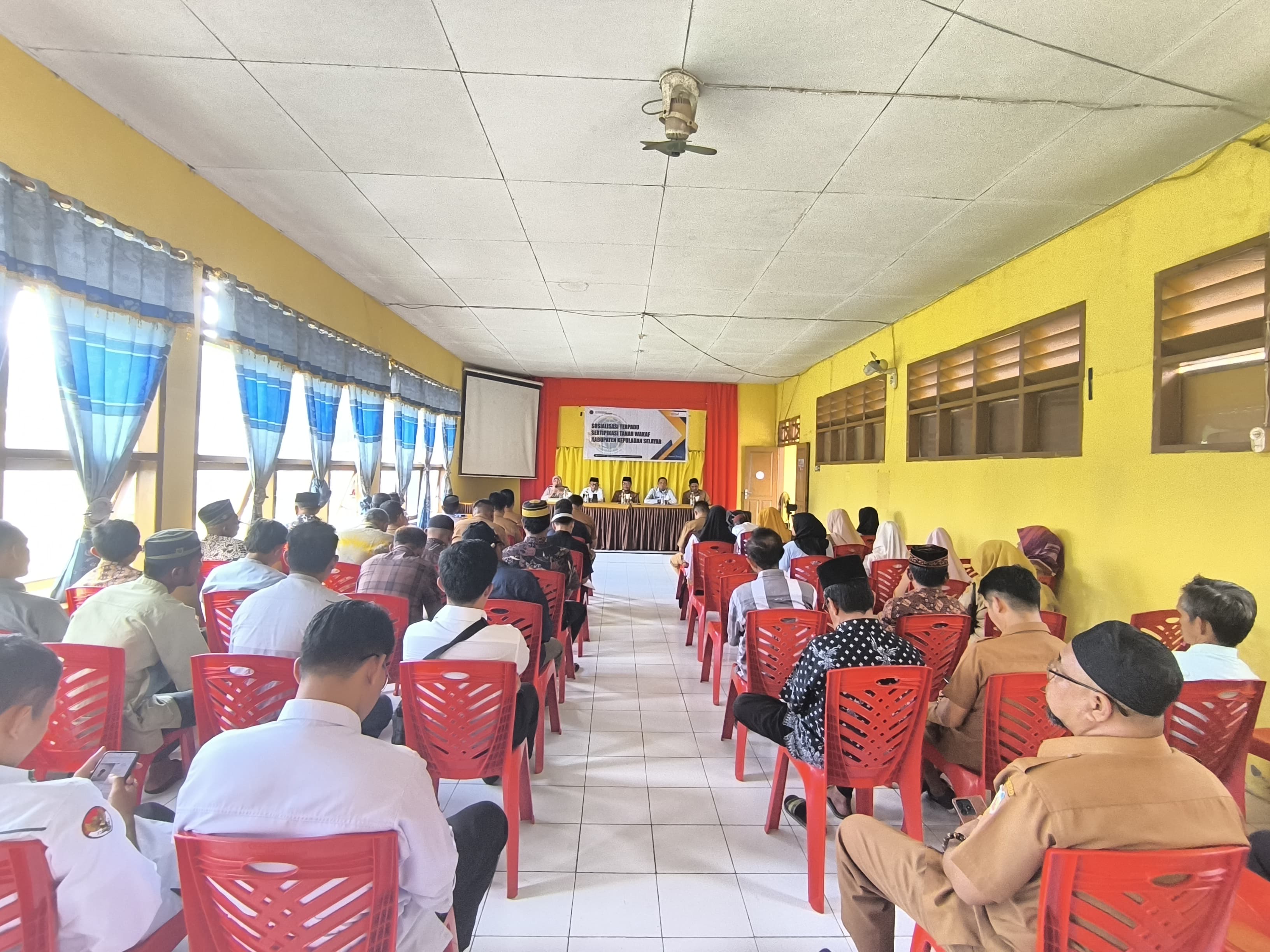Sosialisasi Terpadu Sertipikasi Tanah Wakaf Kabupaten Kepulauan Selayar