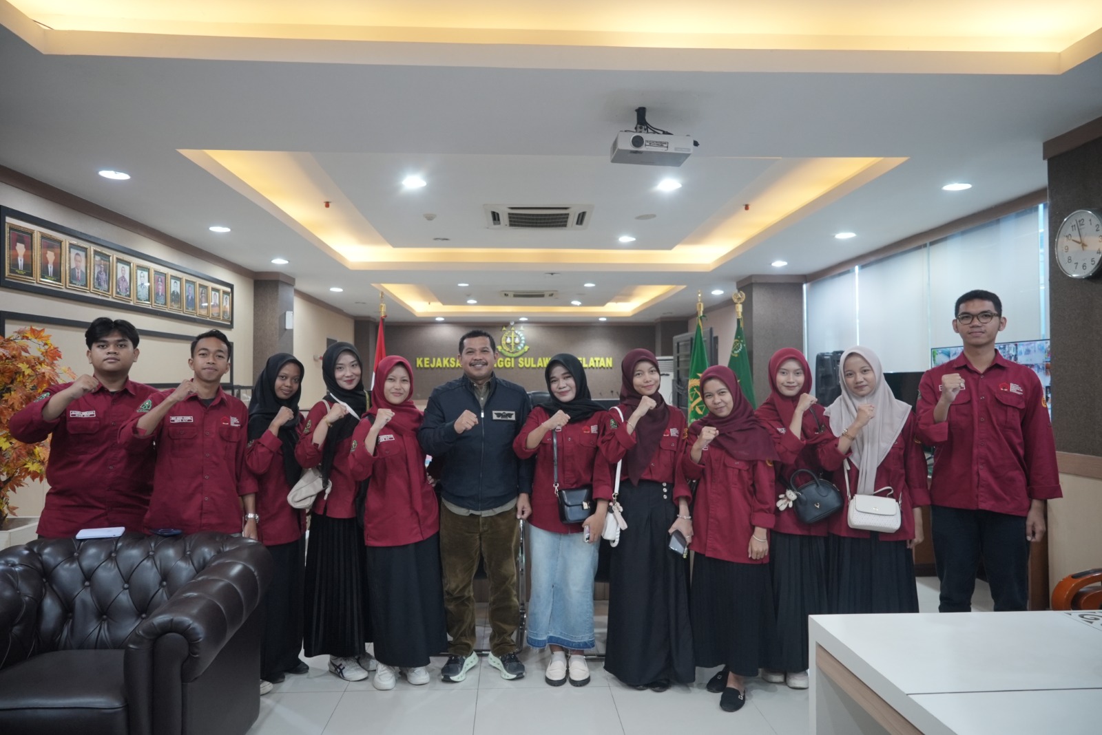 Kajati Sulsel Agus Salim Terima Kunjungan Mahasiswa IPPS UIN Alauddin Makassar, Kenalkan Tugas dan Wewenang Kejaksaan
