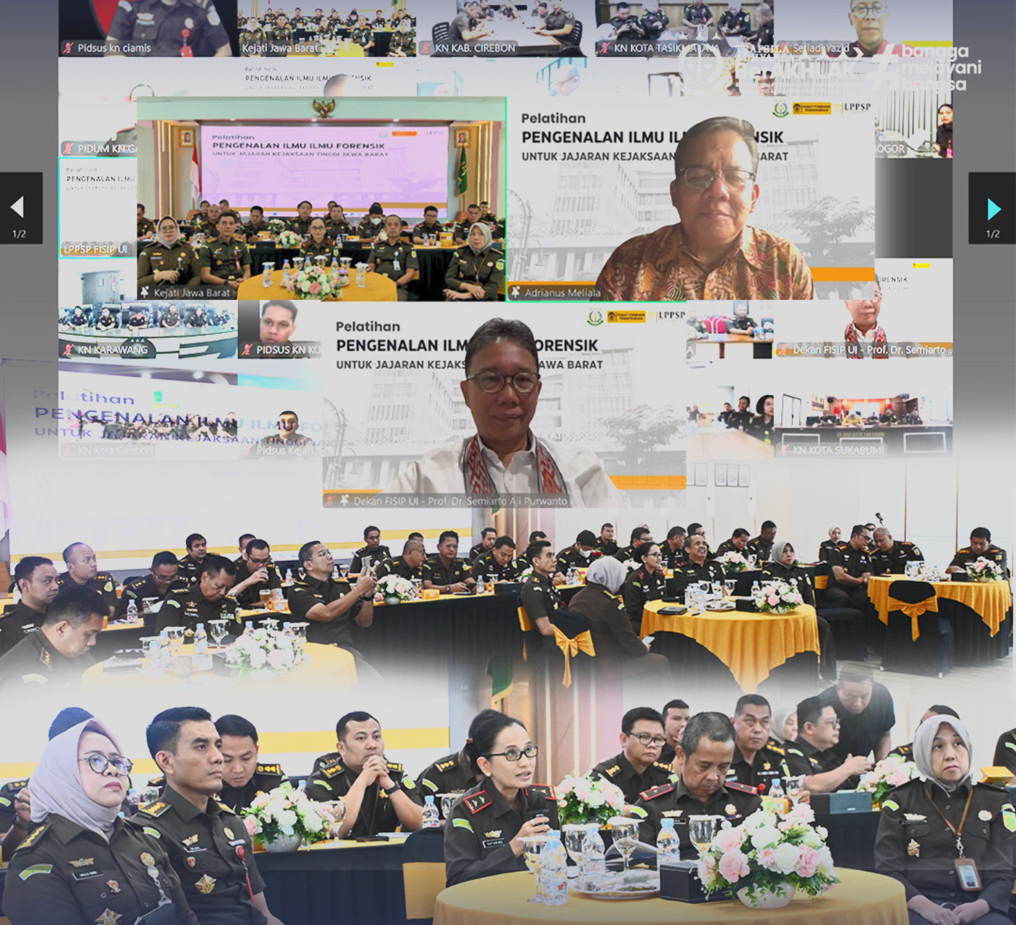Pelatihan pengenalan ilmu forensik untuk jajaran Kejati Jabar