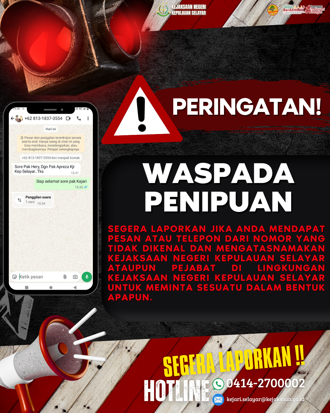Waspada Penipuan