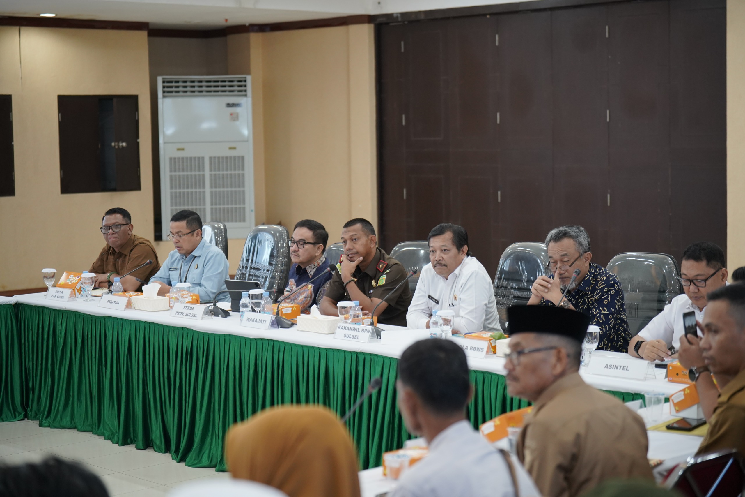 Satgas Percepatan Investasi Rapat Pengadaan Tanah Bendungan Jenelata, Wakajati Sulsel: Yang Menghalangi akan Berhadapan dengan Hukum
