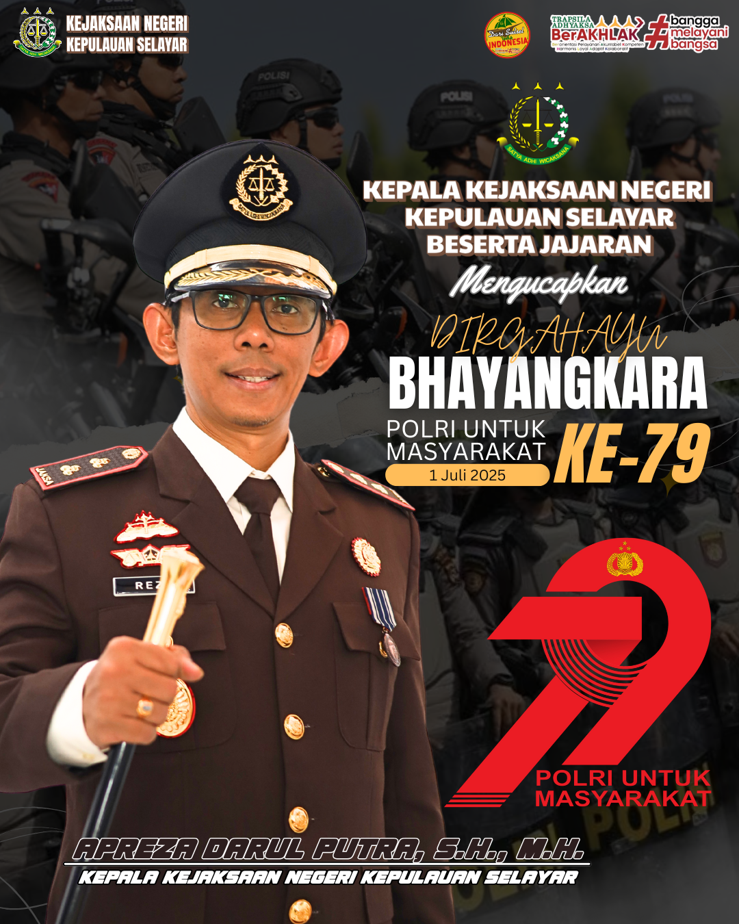 Dirgahayu Bhayangkara Ke-79