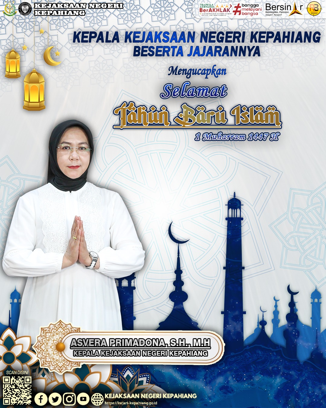 Tahun Baru Islam 1 Muharram 1447 Hijriah.