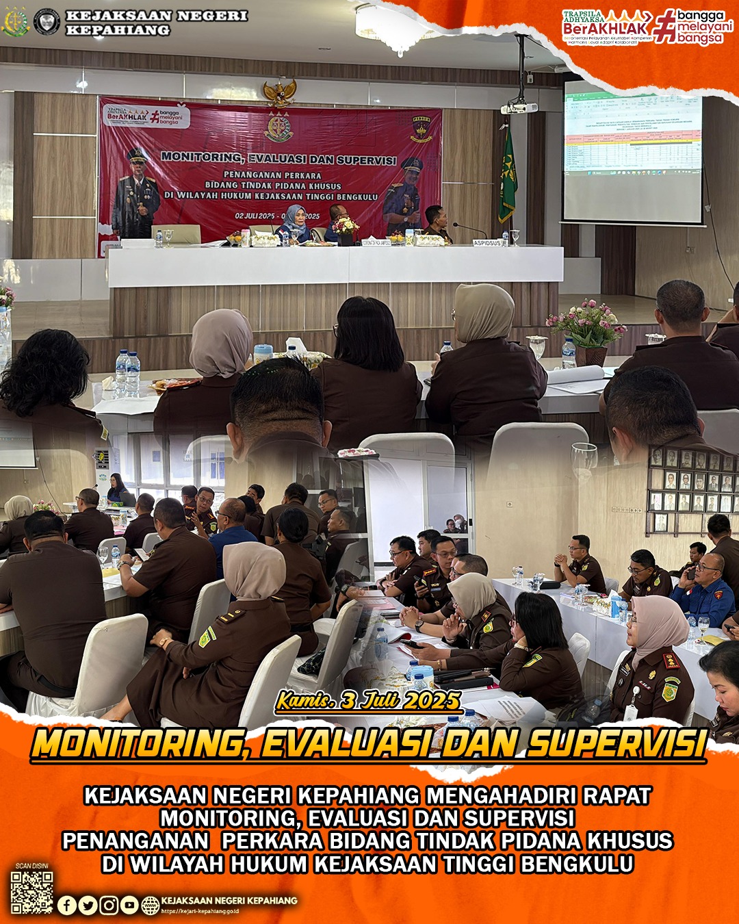 MONITOR, EVALUASI DAN SUPERVISI