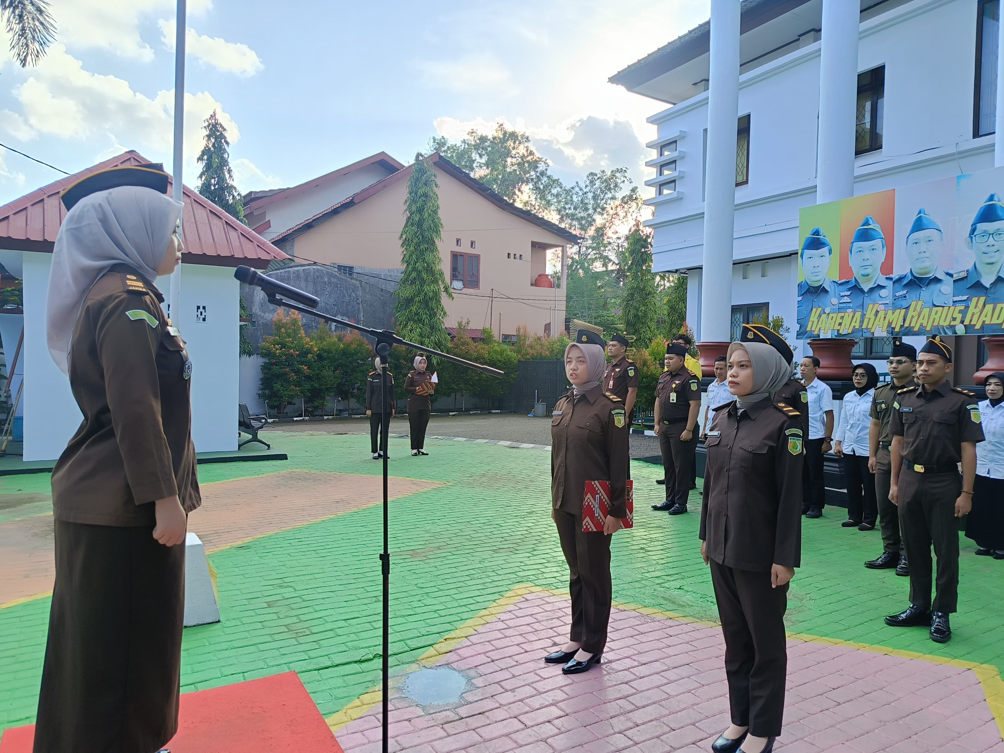 Apel Pagi Kejaksaan Negeri Kepulauan Selayar