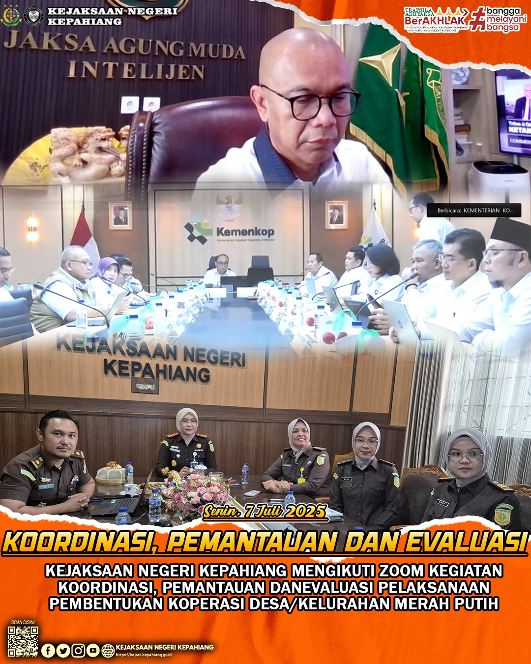KOORDINASI, PEMANTAUAN DAN EVALUASI