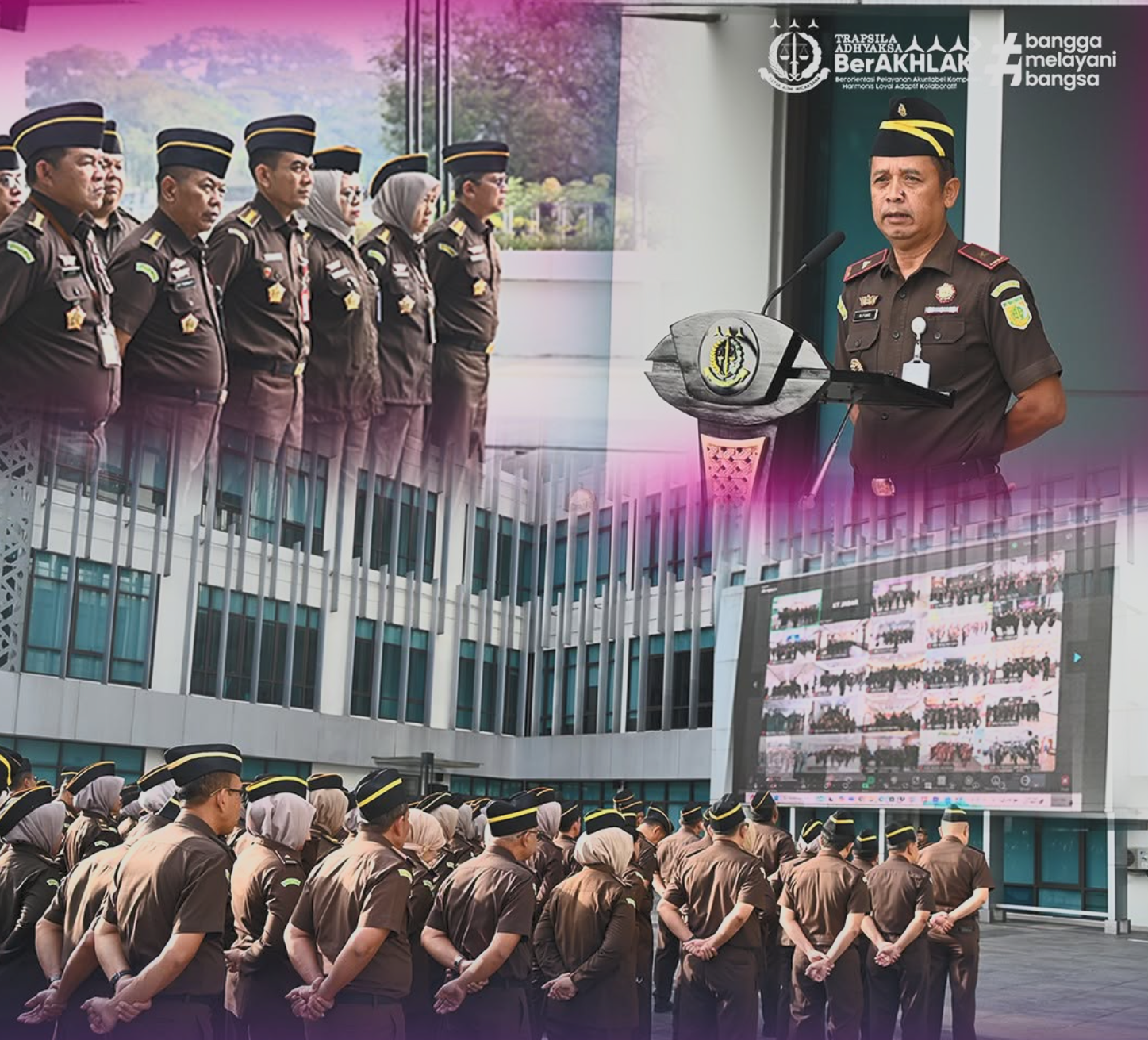 Apel Gabungan Kejati Jabar