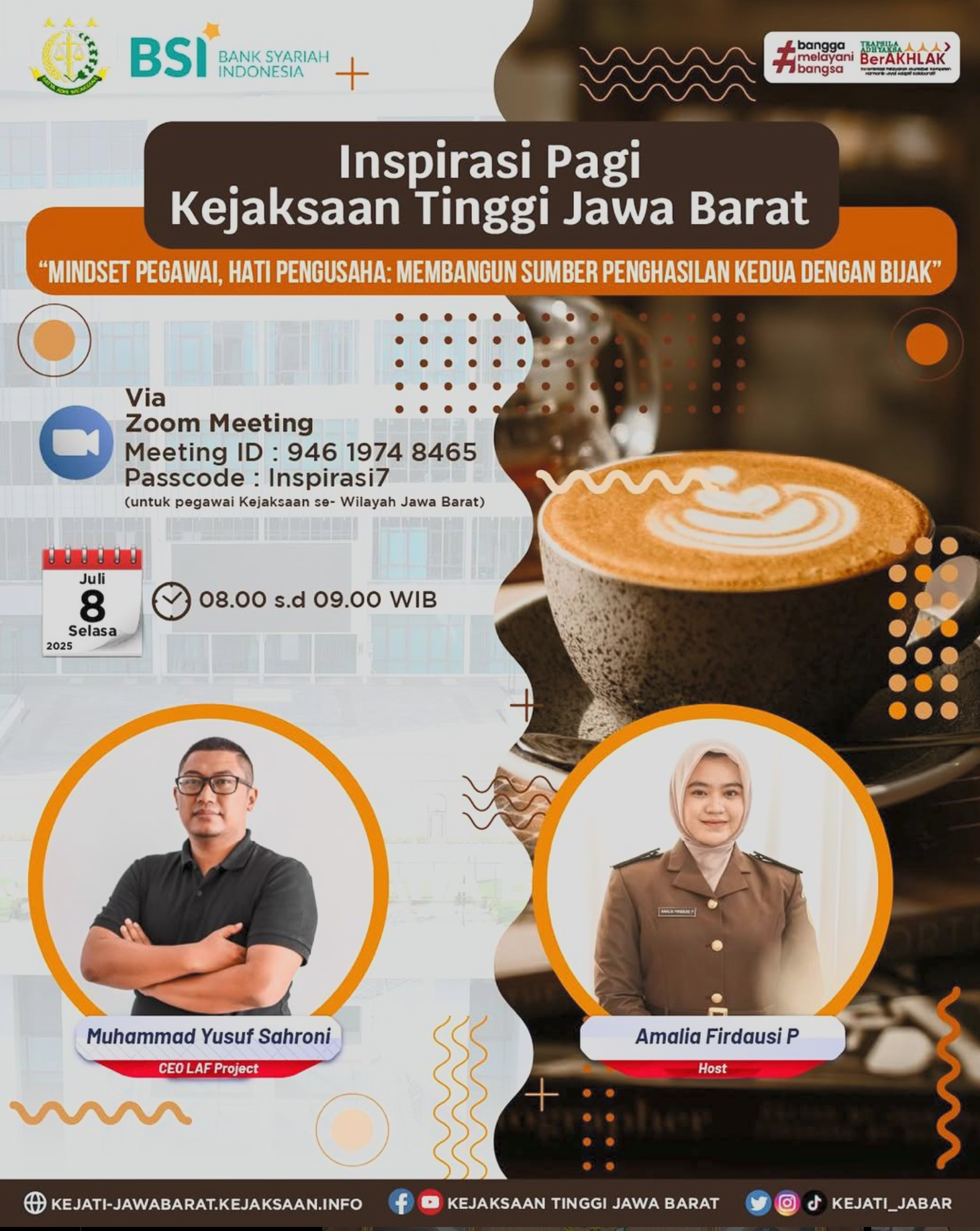 Inspirasi pagi Kejati Jabar