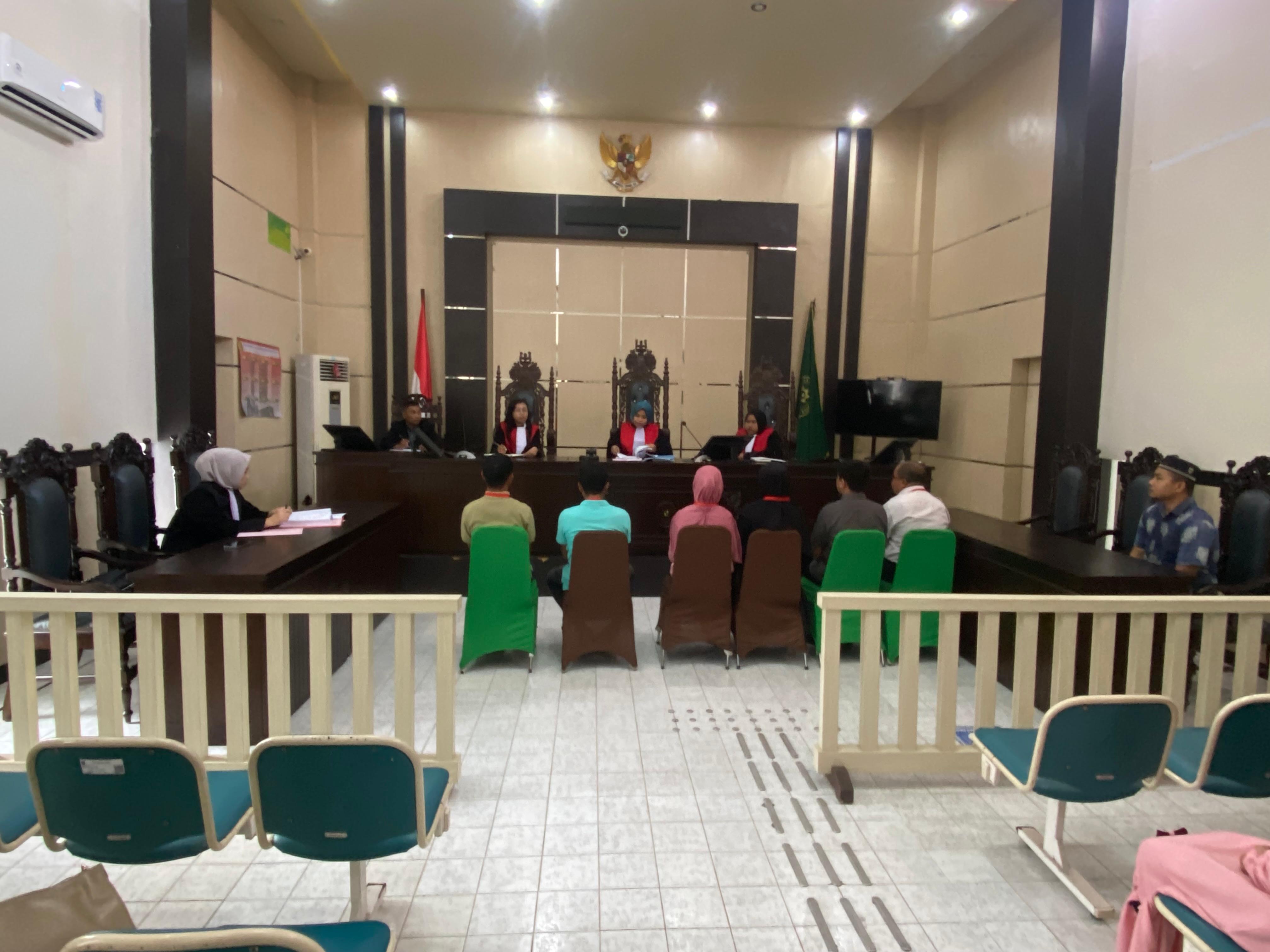 Sidang Pidana Umum Agenda Sidang Pemeriksaan Saksi  Perkara Tindak Pidana Lakalantas