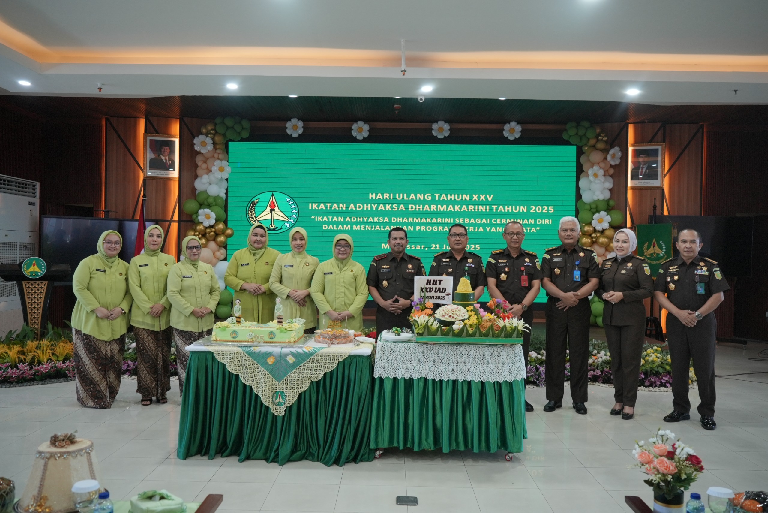 Kejati Sulsel Peringati HUT IAD ke-25, Perkuat Peran Istri Dalam Memajukan Kejaksaan