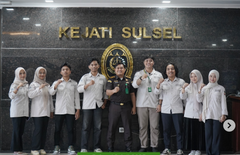 Kasipenkum Kejati Sulsel Terima Panitia Seminar Hukum HIMAHUM FIS-H UNM