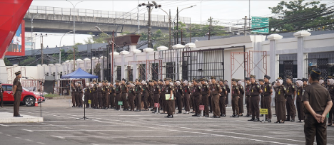 Apel Pagi Senin 14 Juli, Aswas Kejati Sulsel Ingatkan Soal Kedisiplinan Pegawai dan Penyerapan Anggaran