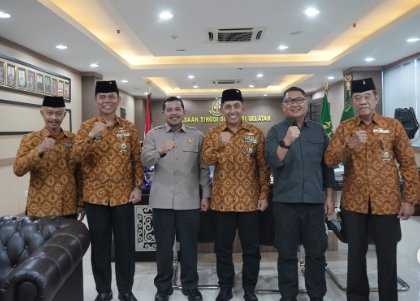 Pererat Silaturahmi, Kajati Sulsel Agus Salim Terima Kunjungan DPD PEPABRI Sulsel