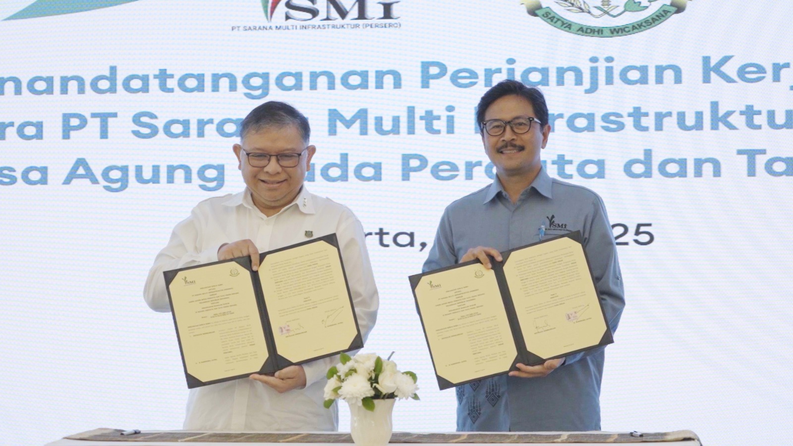 Perjanjian Kerja Sama JAM DATUN dan PT Sarana Multi Infrastruktur Implementasikan Good Corporate Governance