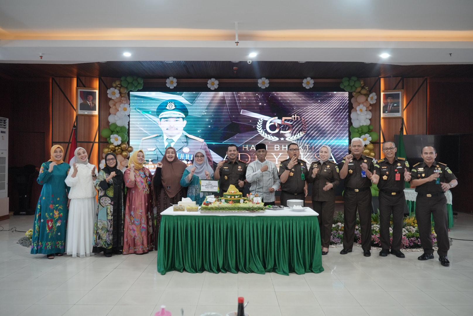 Kejati Sulsel Gelar Syukuran Hari Bhakti Adhyaksa ke-65 Tahun 2025: Momentum Evaluasi dan Penguatan Integritas