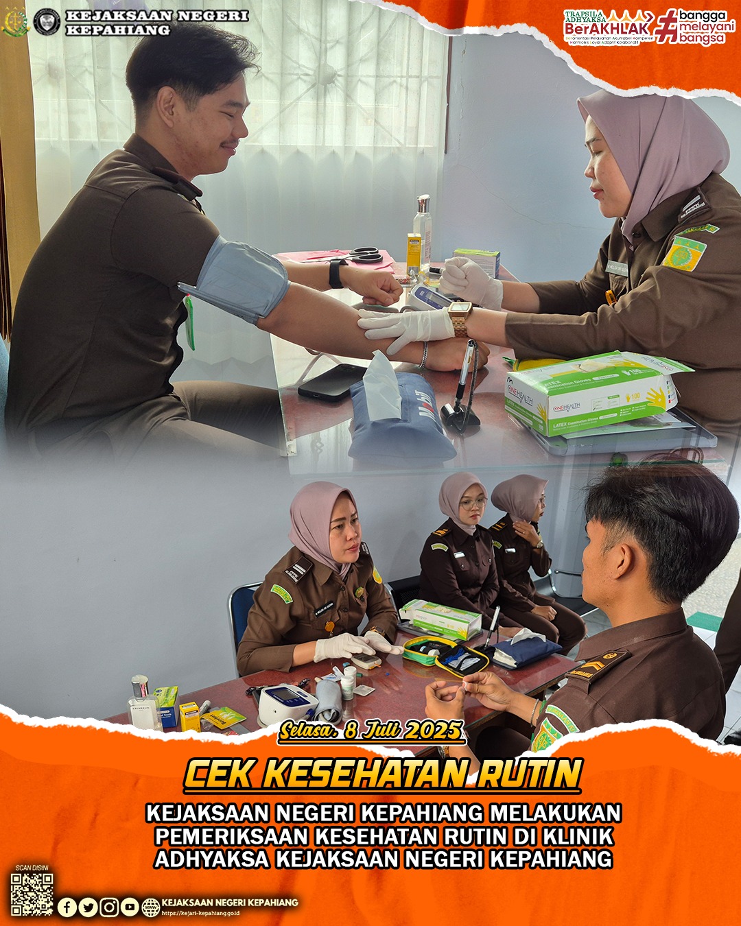 CEK KESEHATAN RUTIN
