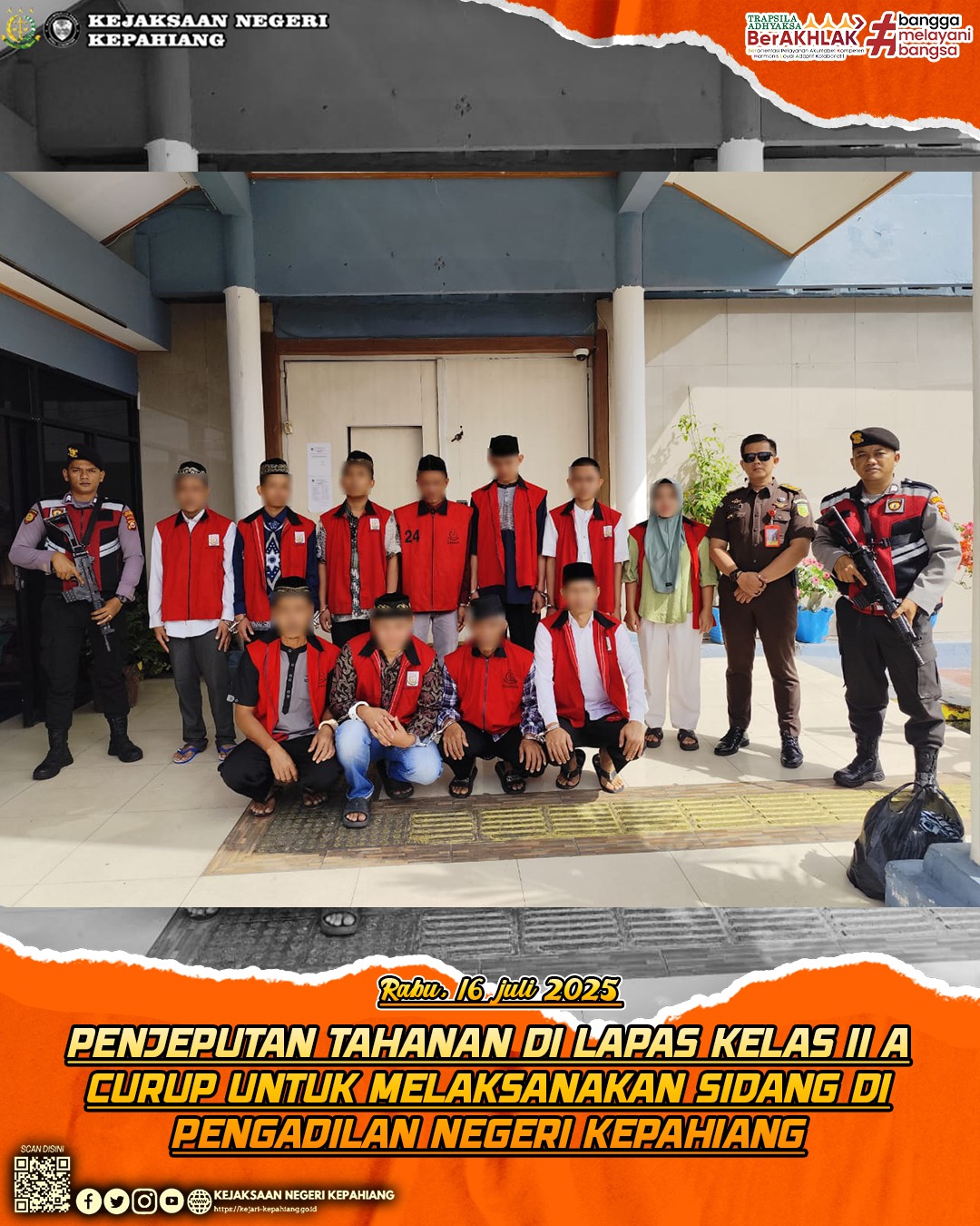 PENJEMPUTAN TAHANAN