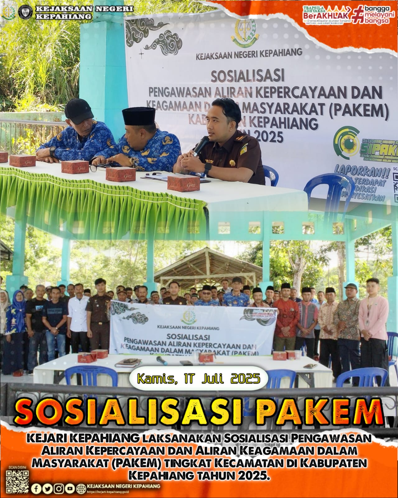 SOSIALISASI PAKEM SE-KECAMATAN KABAWETAN