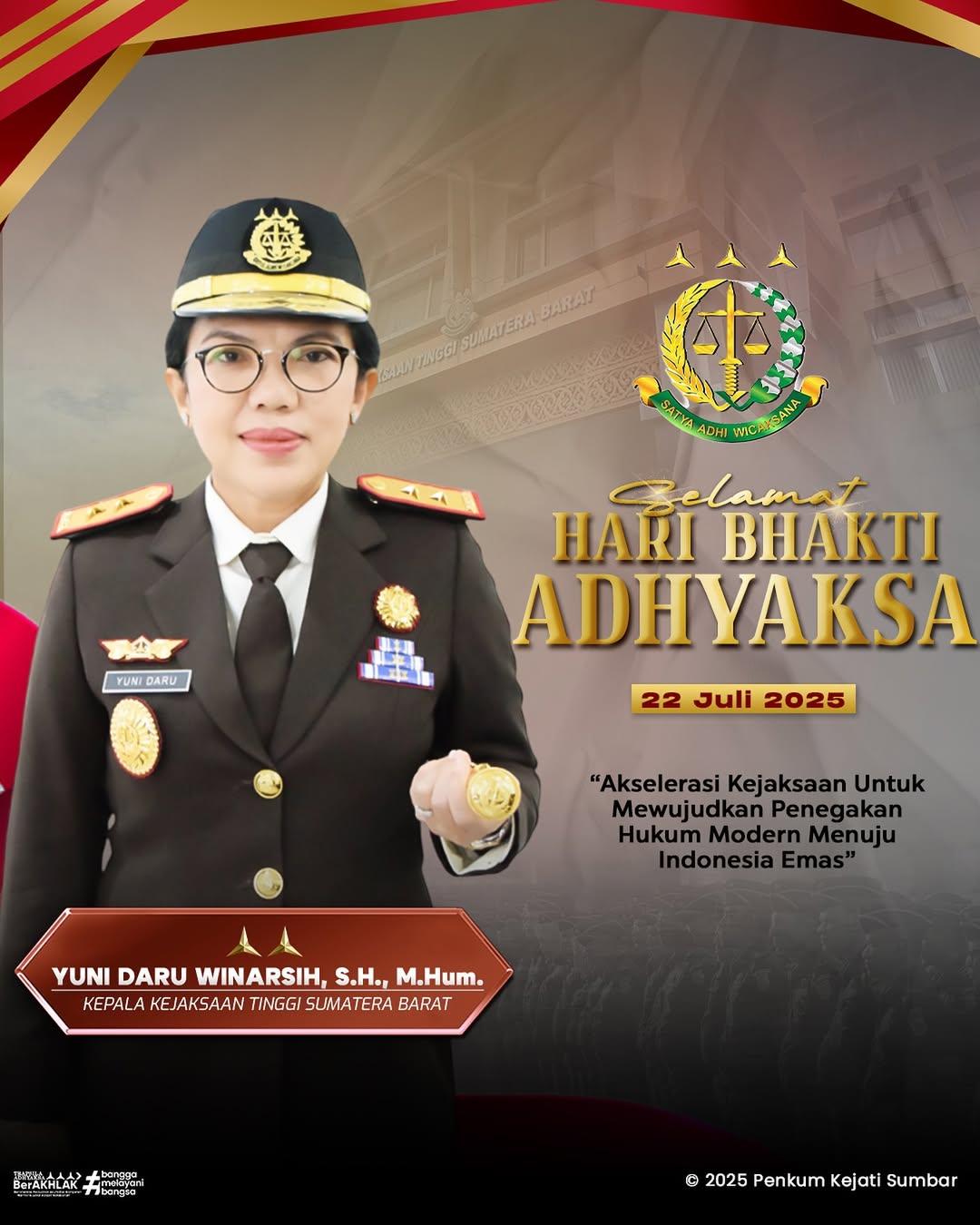 Selamat Hari Bhakti Adhyaksa