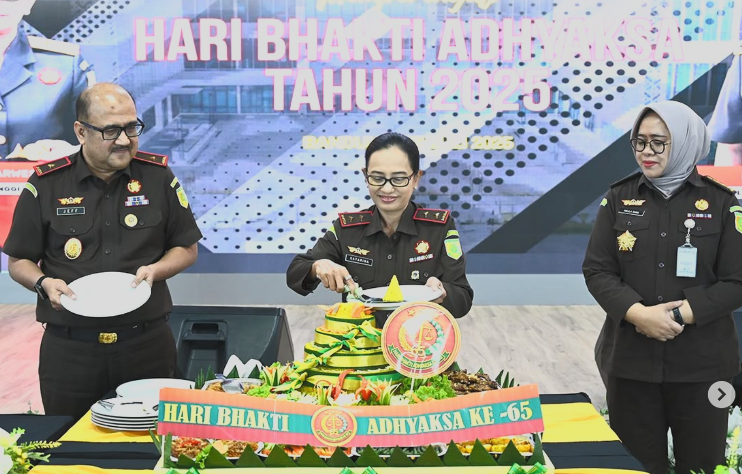Syukuran memperingati Hari Bhakti Adhyaksa ke-65 Tahun 2025