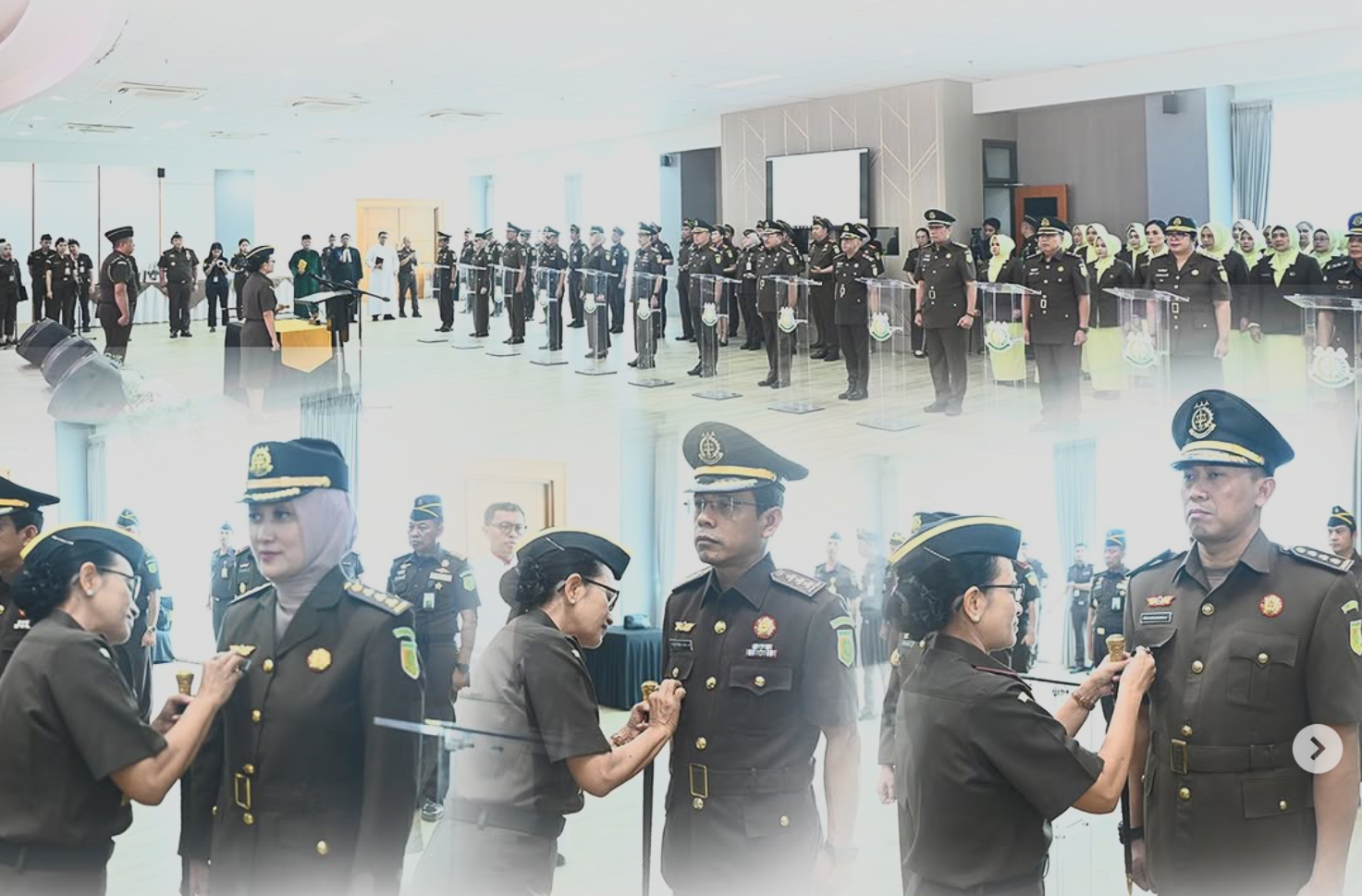 Pelantikan dan Serah Terima Jabatan Pejabat Eselon III di lingkungan Kejaksaan Tinggi Jawa Barat