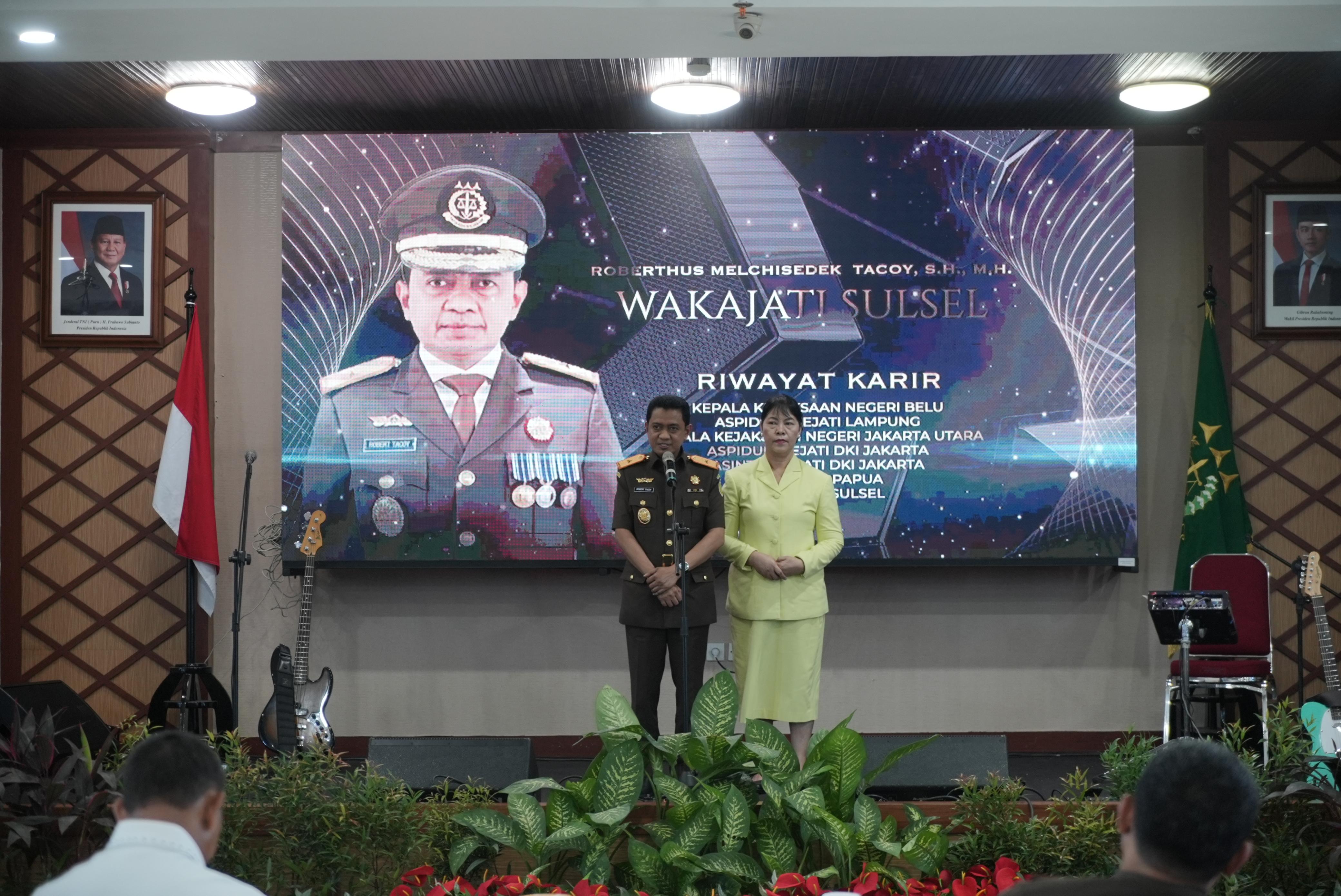 Kejati Sulsel Gelar Ramah Tamah Pisah Sambut Wakajati dan Pejabat Baru, Perkuat Solidaritas dan Kinerja