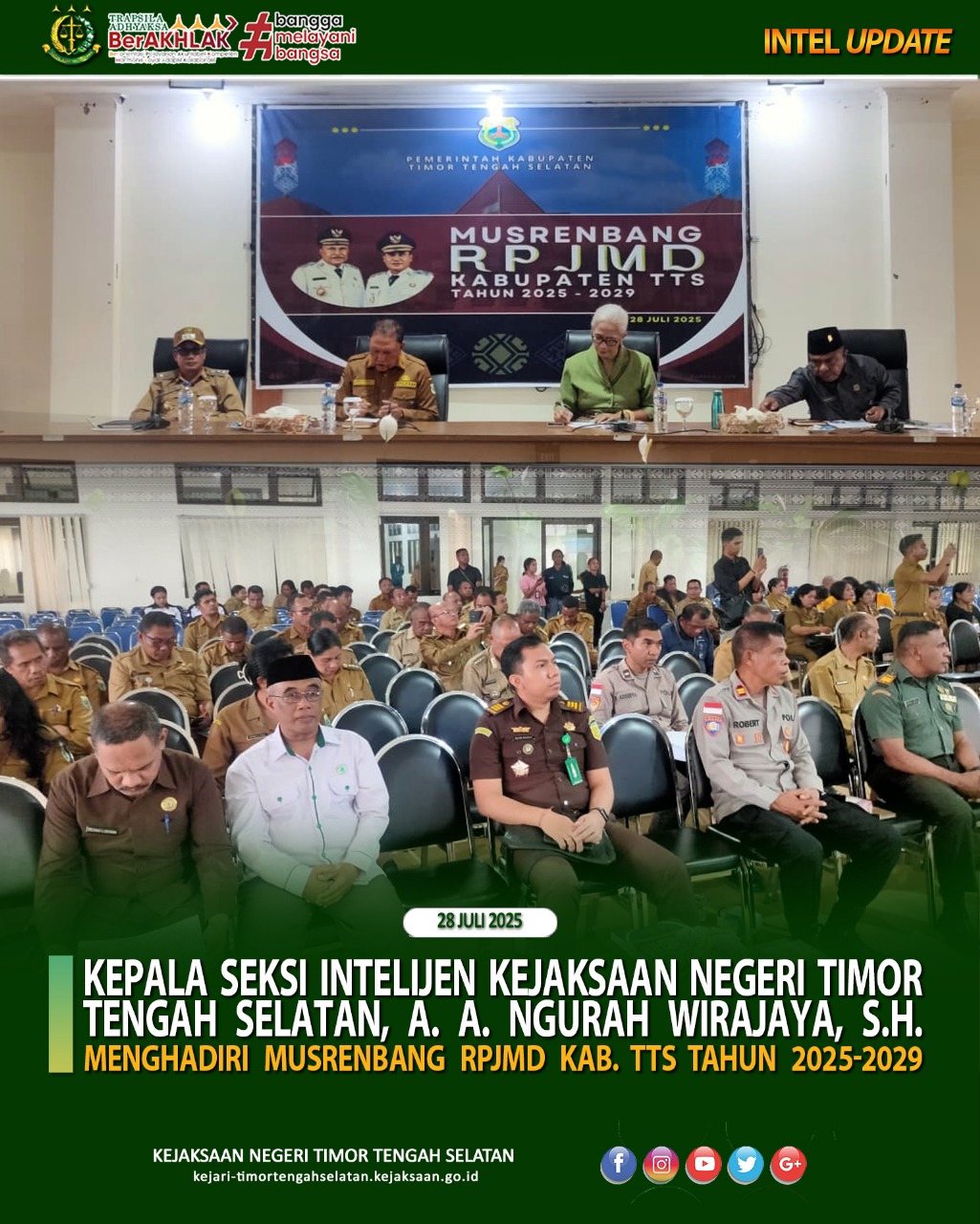 Musyawarah Rencana Pembangunan Musrenbang) Rencana Pembangunan Jangka Menengah Daerah RPJMD) Kab. Timor Tengah Selatan Tahun 2025-2029