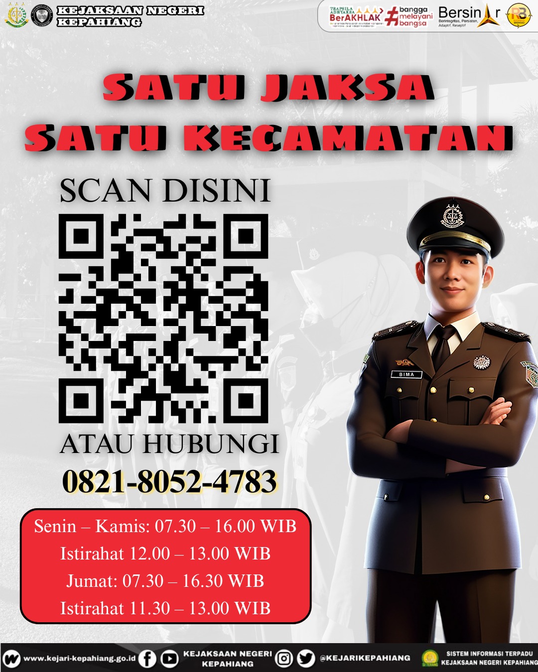 SATU JAKSA, SATU KECAMATAN