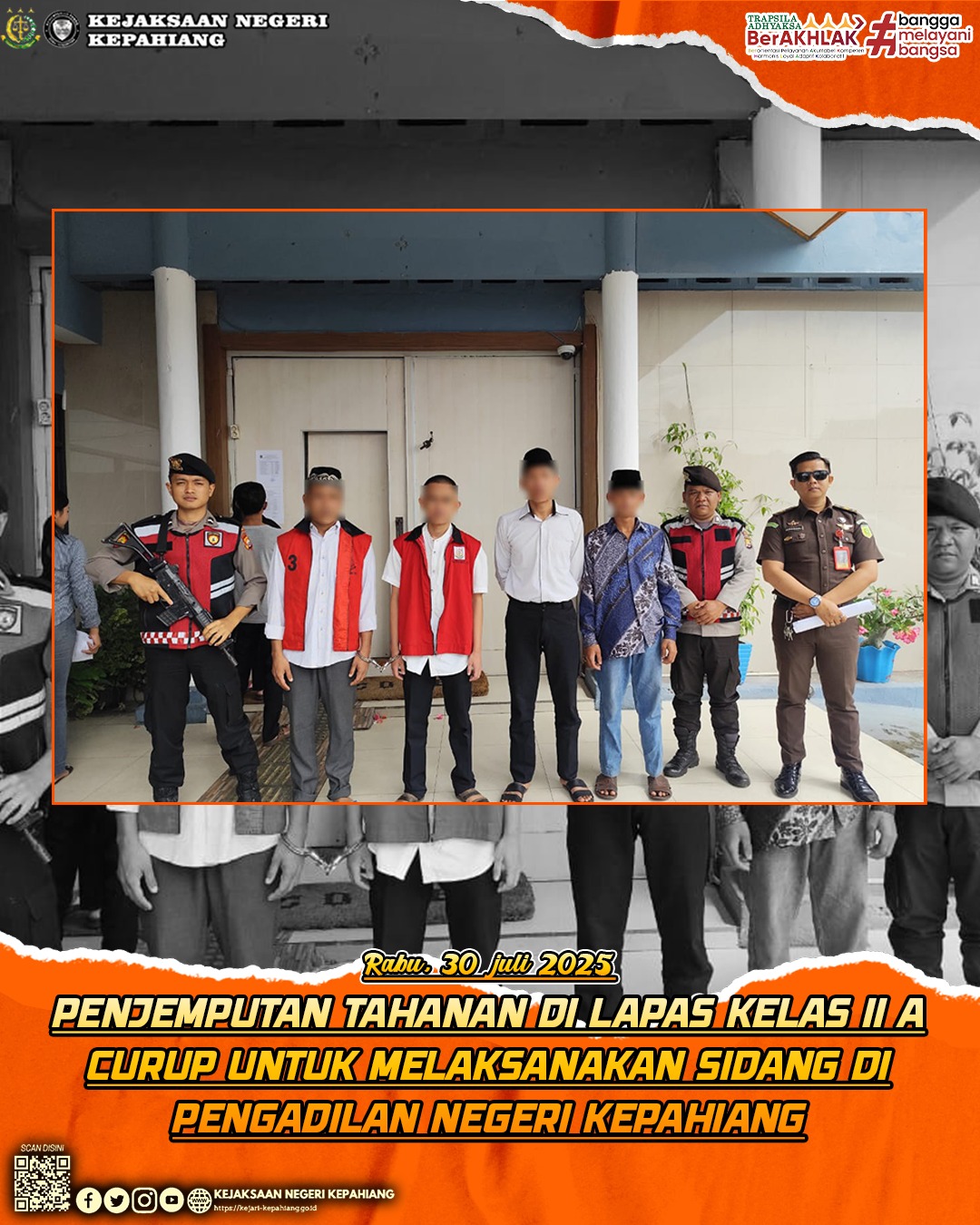 PENJEMPUTAN TAHANAN