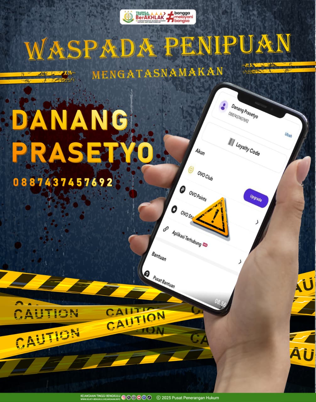 WaspadaPenipuan StopAkunPalsu LaporHoaks