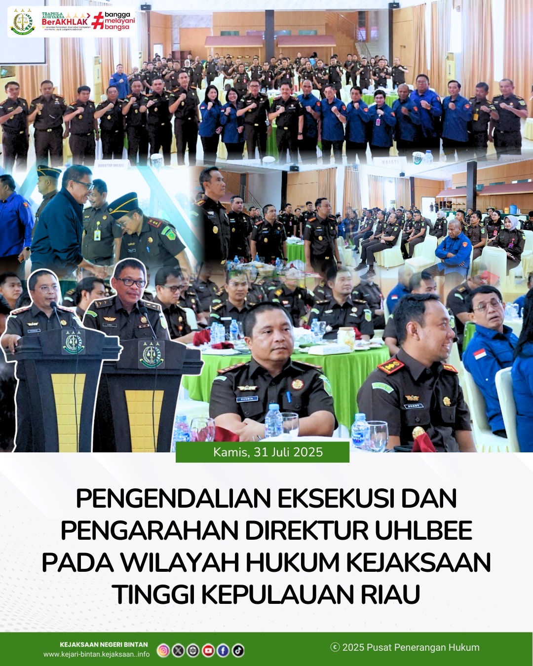 PENGENDALIAN EKSEKUSI DAN PENGARAHAN DIREKTUR UHBLEE