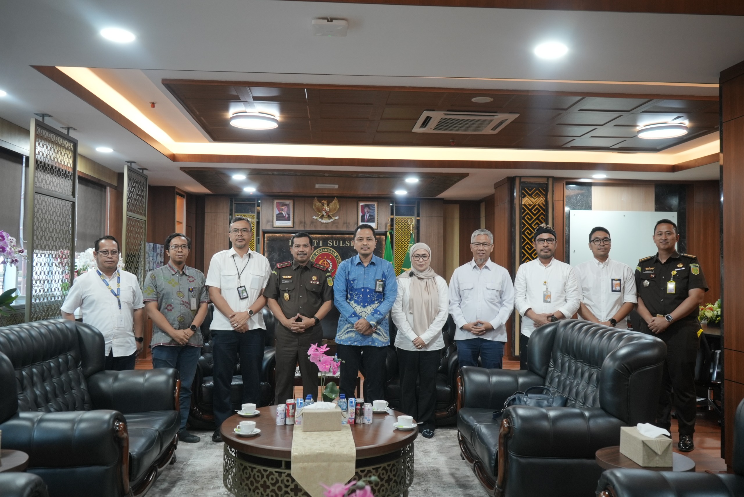 Kajati Sulsel Agus Salim Terima Kunjungan Pejabat Kementerian PU dan Kementerian PKP, Perkuat Sinergi Dukung Proyek Strategis Nasional