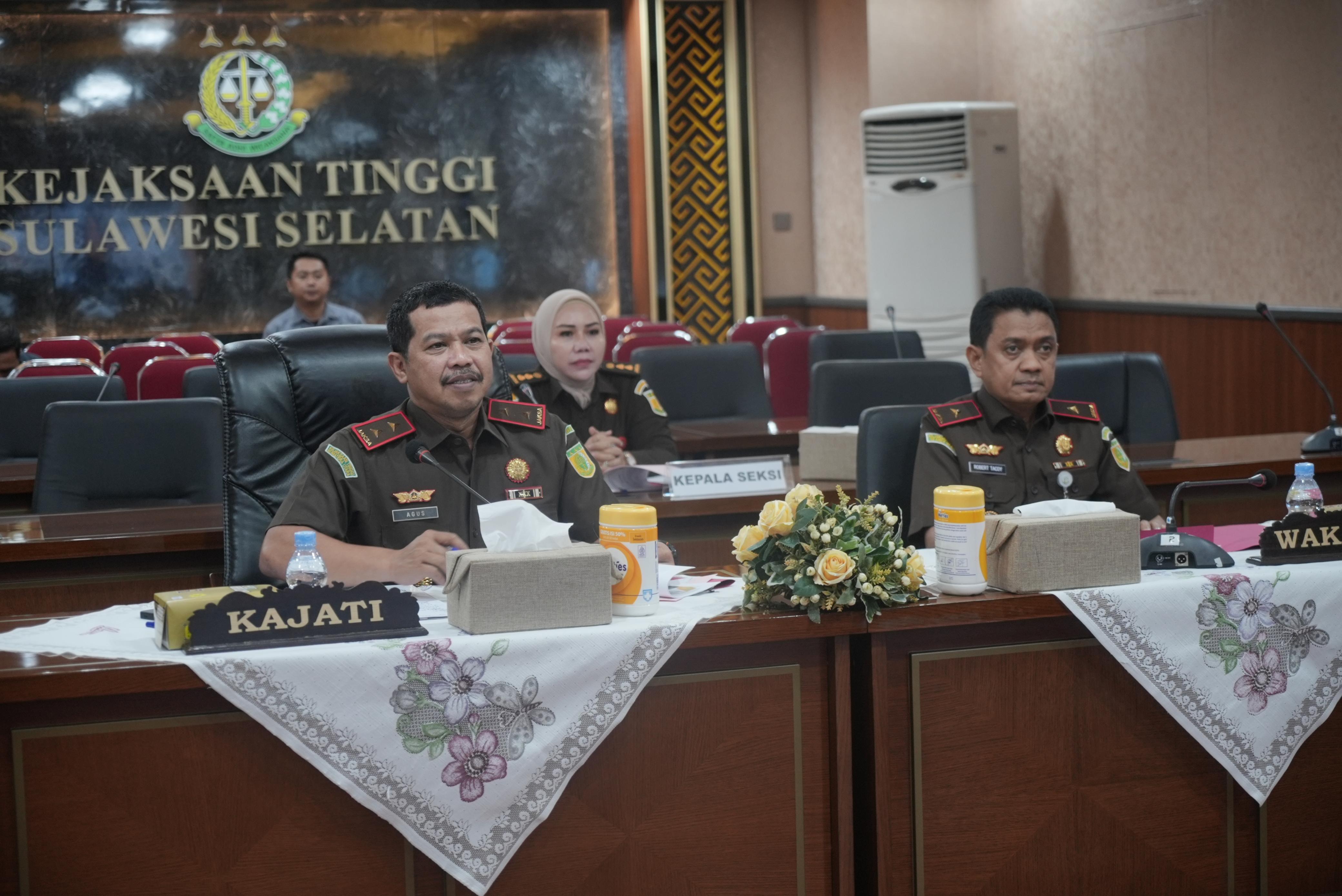 Kajati Sulsel Agus Salim Setujui Penghentian Perkara Narkotika Anak di Takalar Melalui Keadilan Restoratif