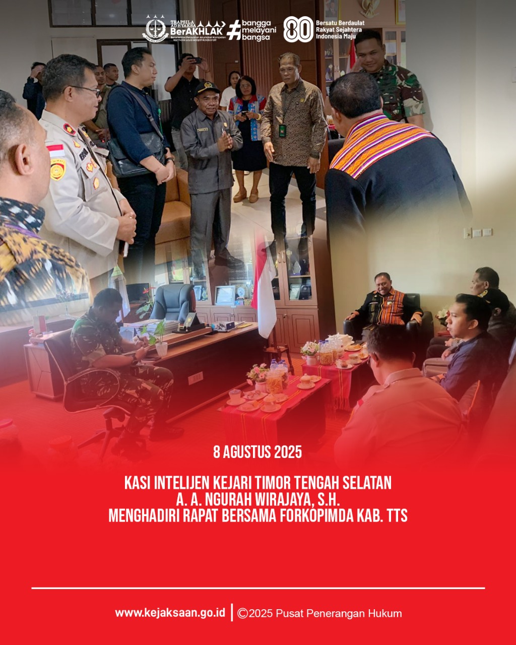 Rapat Bersama Forkopimda Kabupaten Timor Tengah Selatan,