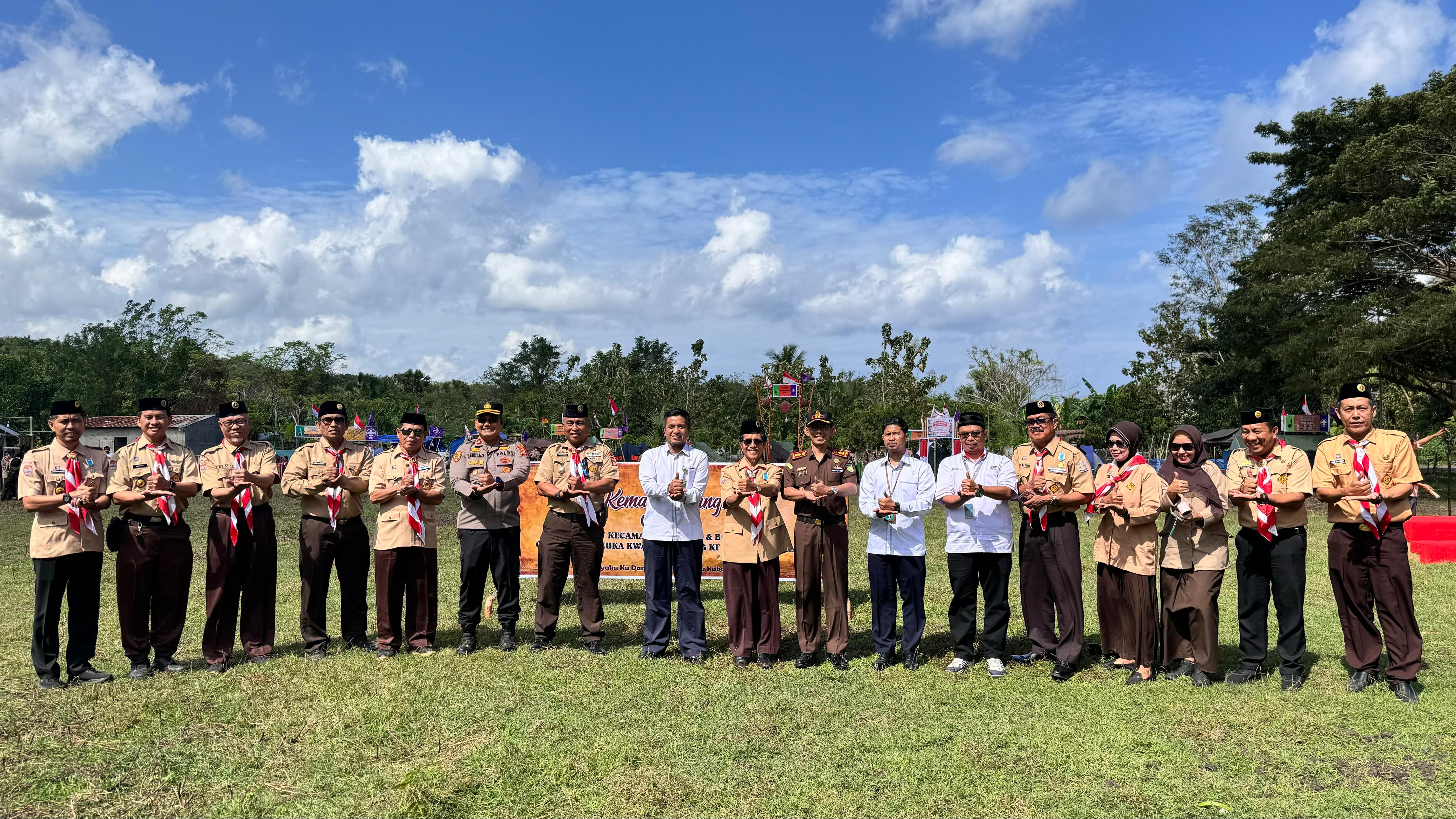 Pembukaan Kemah Gabungan Kabupaten Kepulauan Selayar