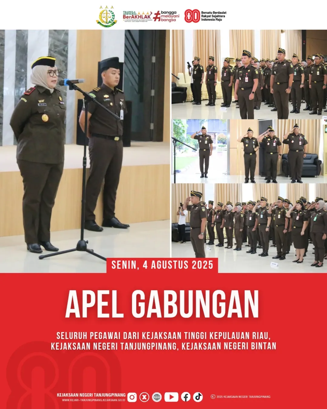 Apel Gabungan Kejaksaan Tinggi Kepulauan Riau