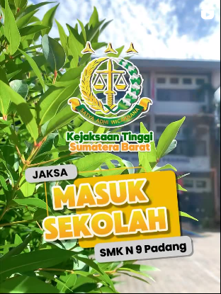 Jaksa Masuk Sekolah SMK N 9 Padang