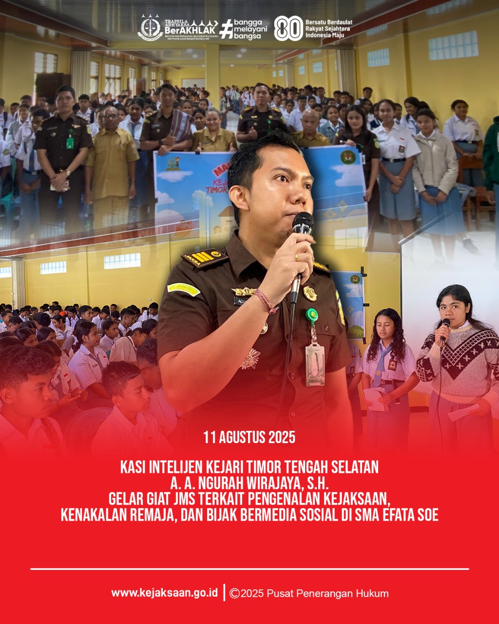 Jaksa Masuk Sekolah JMS) di SMA Efata SoE