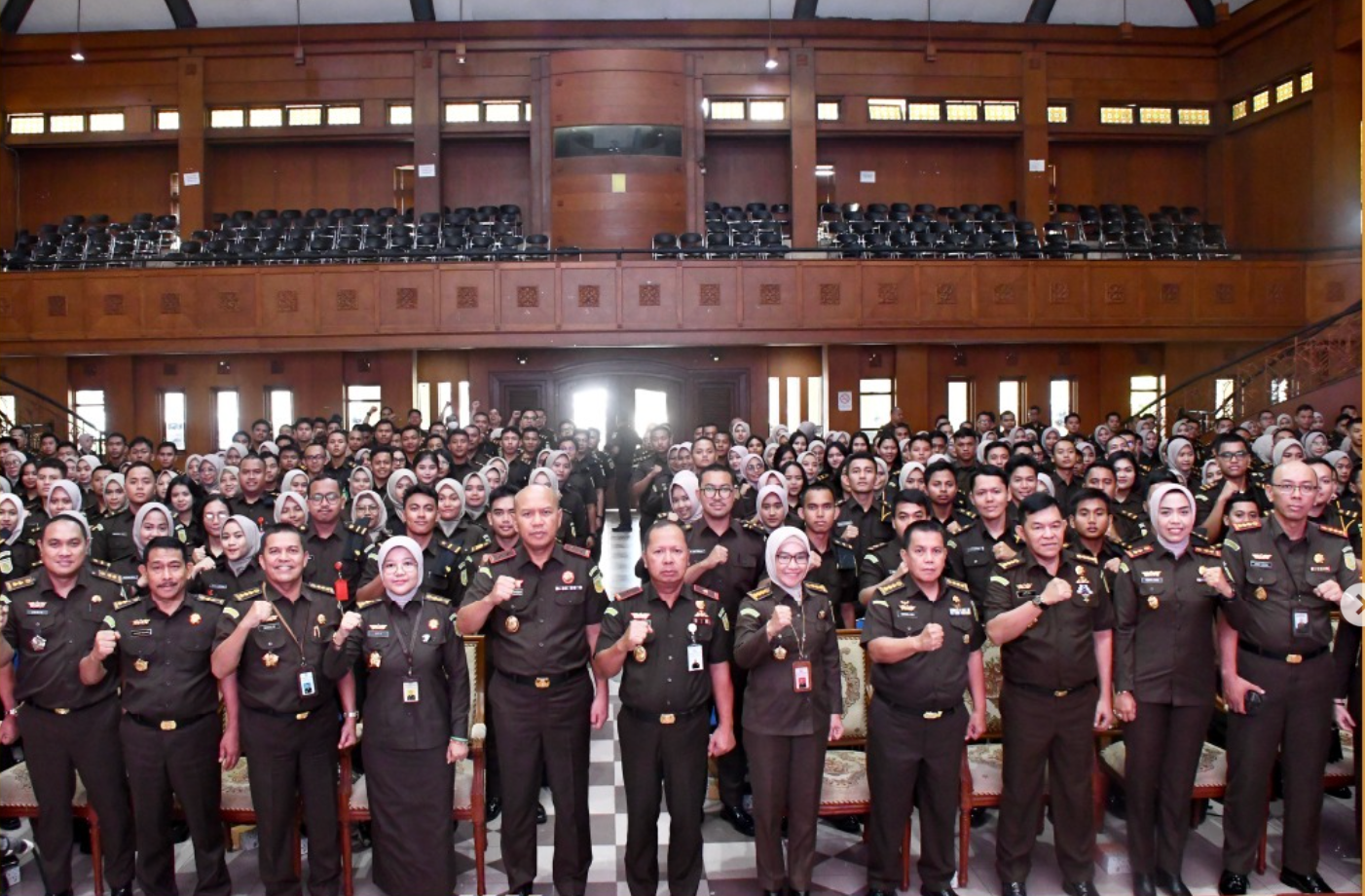 Pengarahan Kajati Jabar Kepada Seluruh CASN Kejaksaan RI Tahun Anggaran 2023 di Wilayah Hukum Jawa Barat