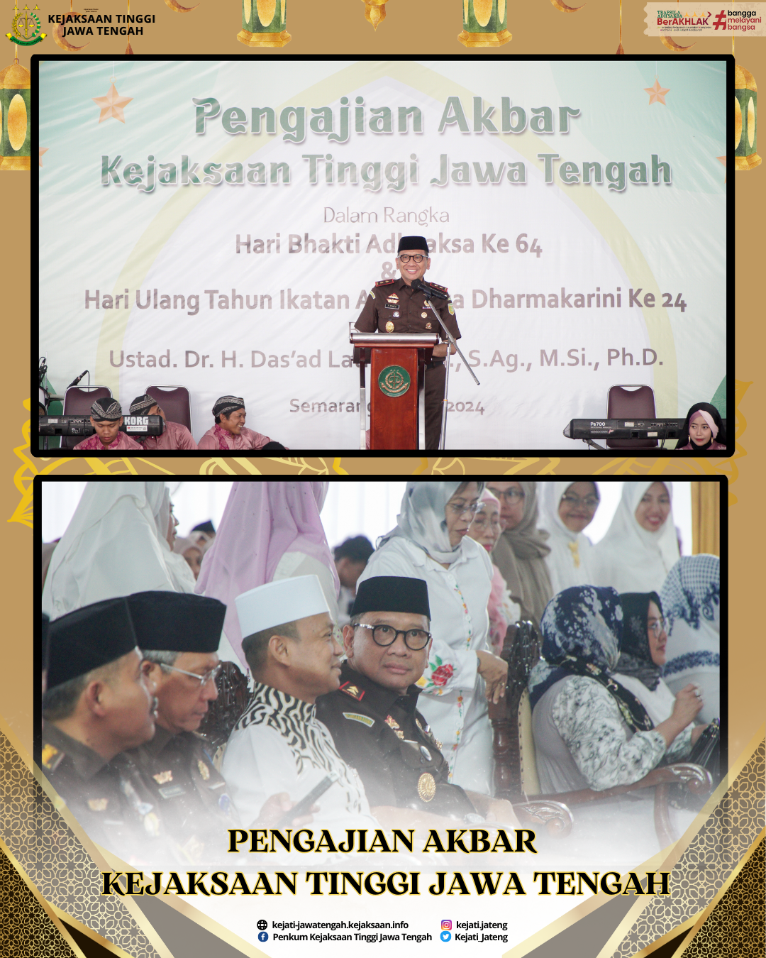 PENGAJIAN AKBAR KEJAKSAAN TINGGI JAWA TENGAH