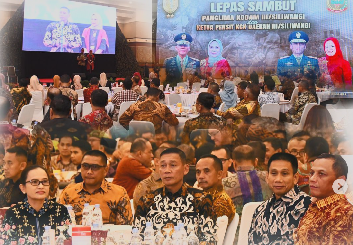 Kajati hadiri acara Pisah Sambut Pangdam III Siliwangi