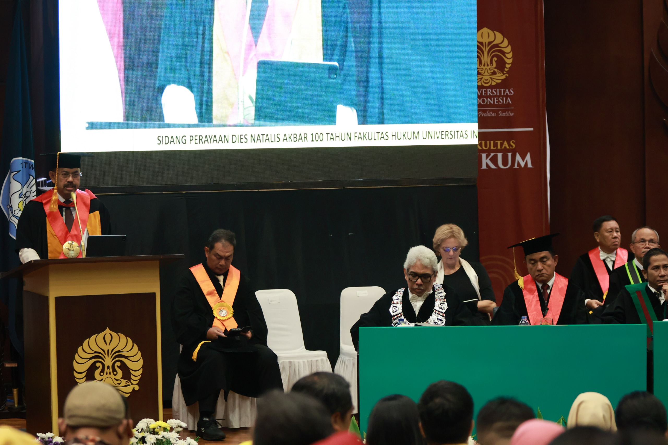 JAM-Pidum Sampaikan Pidato Arah dan Kebijakan Penegakan Hukum Pidana Menuju Indonesia Emas pada Dies Natalis FHUI ke-100 Tahun