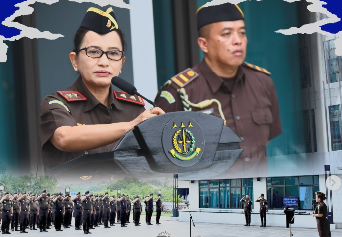 Kajati Jabar Pimpin apel gabungan di wilayah Kejaksaan Tinggi Jawa Barat