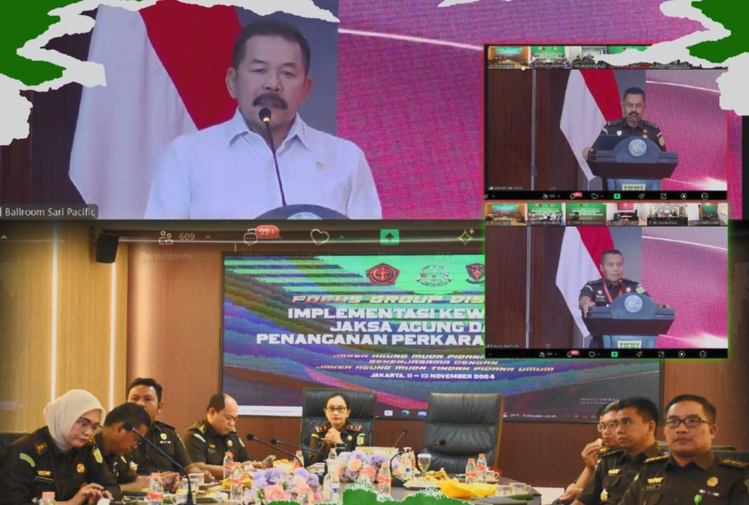 Focus Group Discussion “Implementasi Kewenangan Jaksa Agung dalam penanganan perkara koneksitas”
