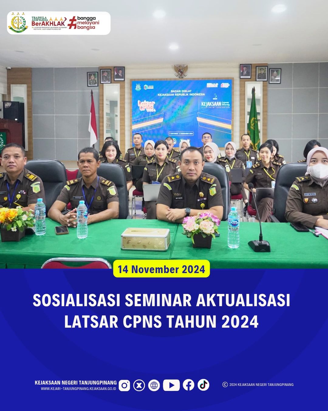 Sosialisasi Seminar Aktualisasi Latsar CPNS Tahun 2024