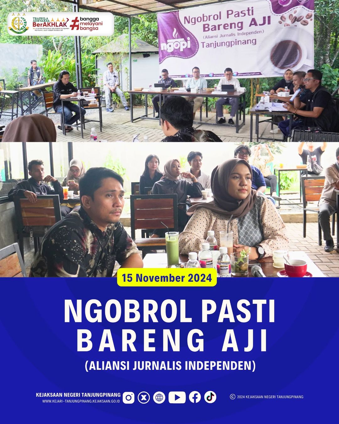 Ngobrol Pasti Bareng AJI Aliasin Jurnallis Independen)