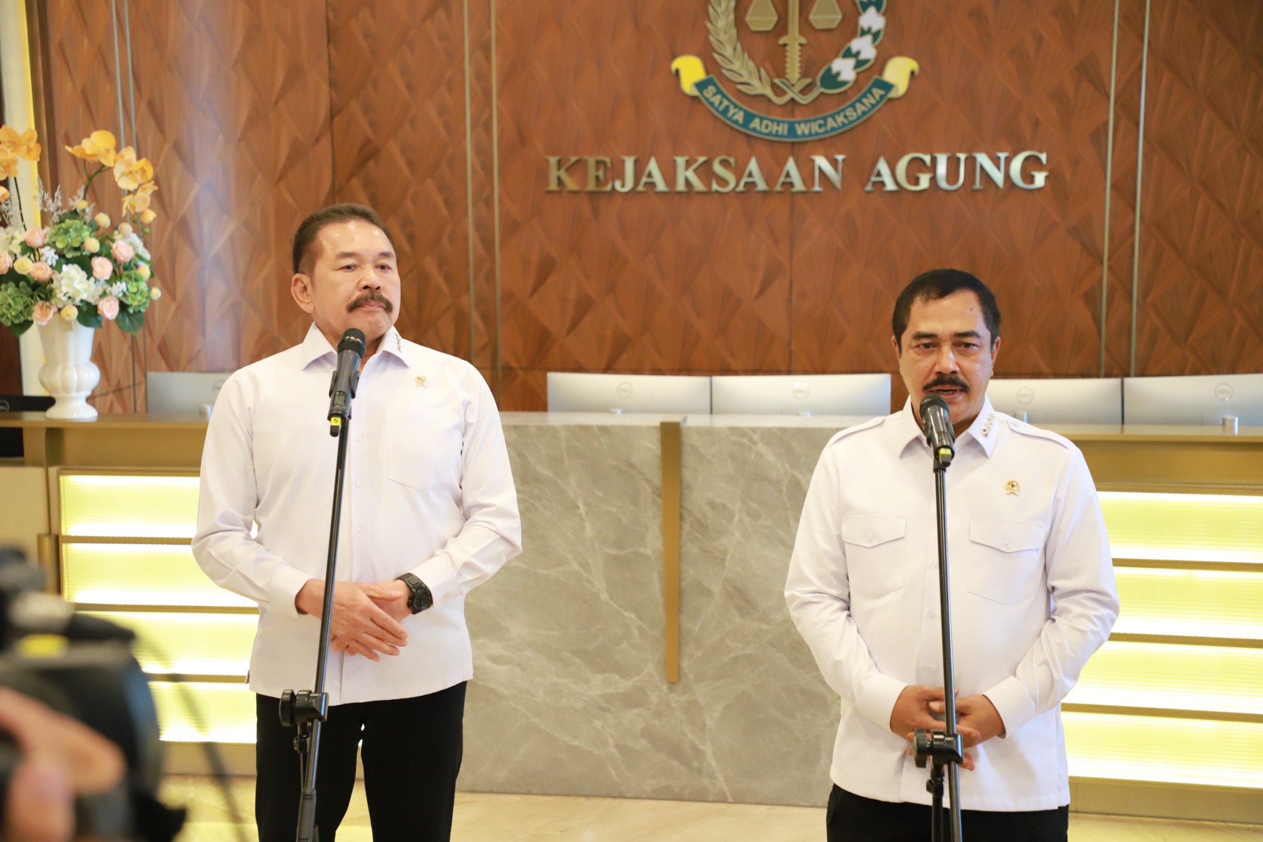 Jaksa Agung Terima Kunjungan Menteri Imigrasi dan Pemasyarakatan RI Salah Satunya Bahas Transfer of Prisoner