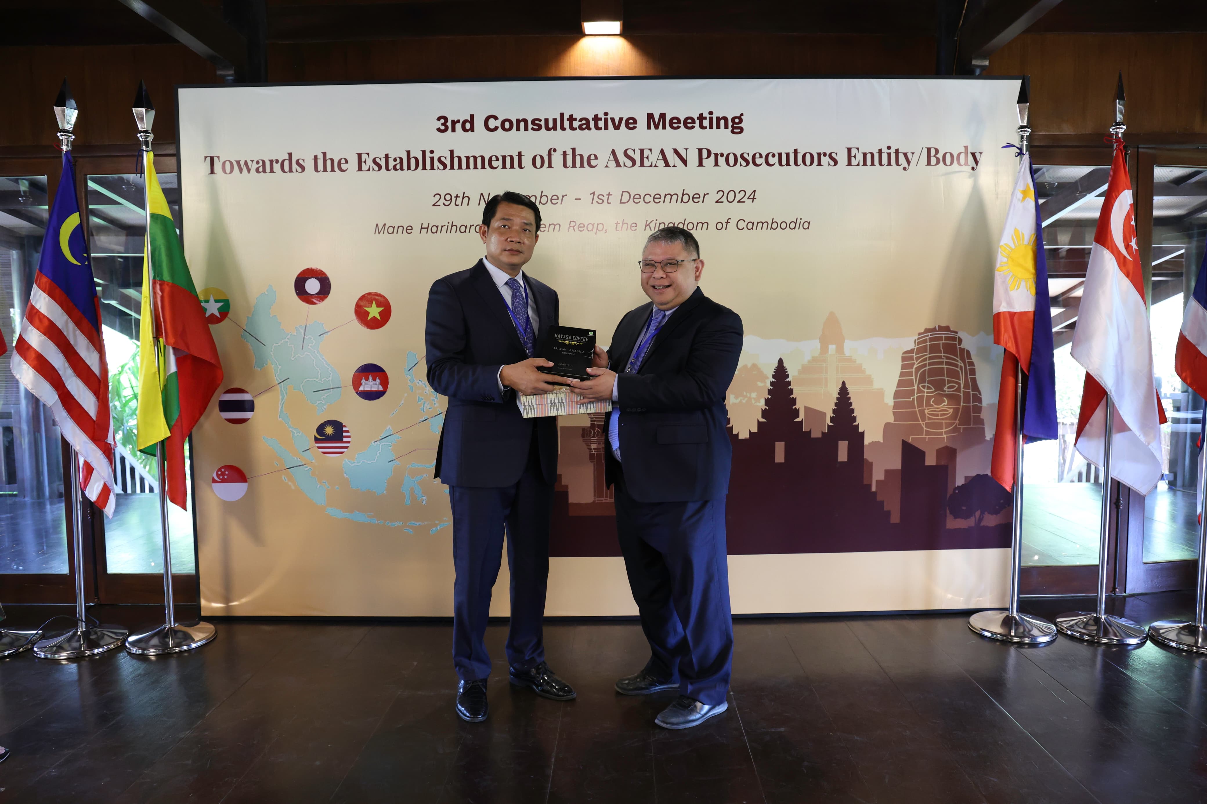 JAM-Datun Selaku Ketua Delegasi Kejaksaan RI Menghadiri  The 3rd Consultative Meeting to Establish the ASEAN Prosecutors EntityBody  di Siam Reap, Kamboja