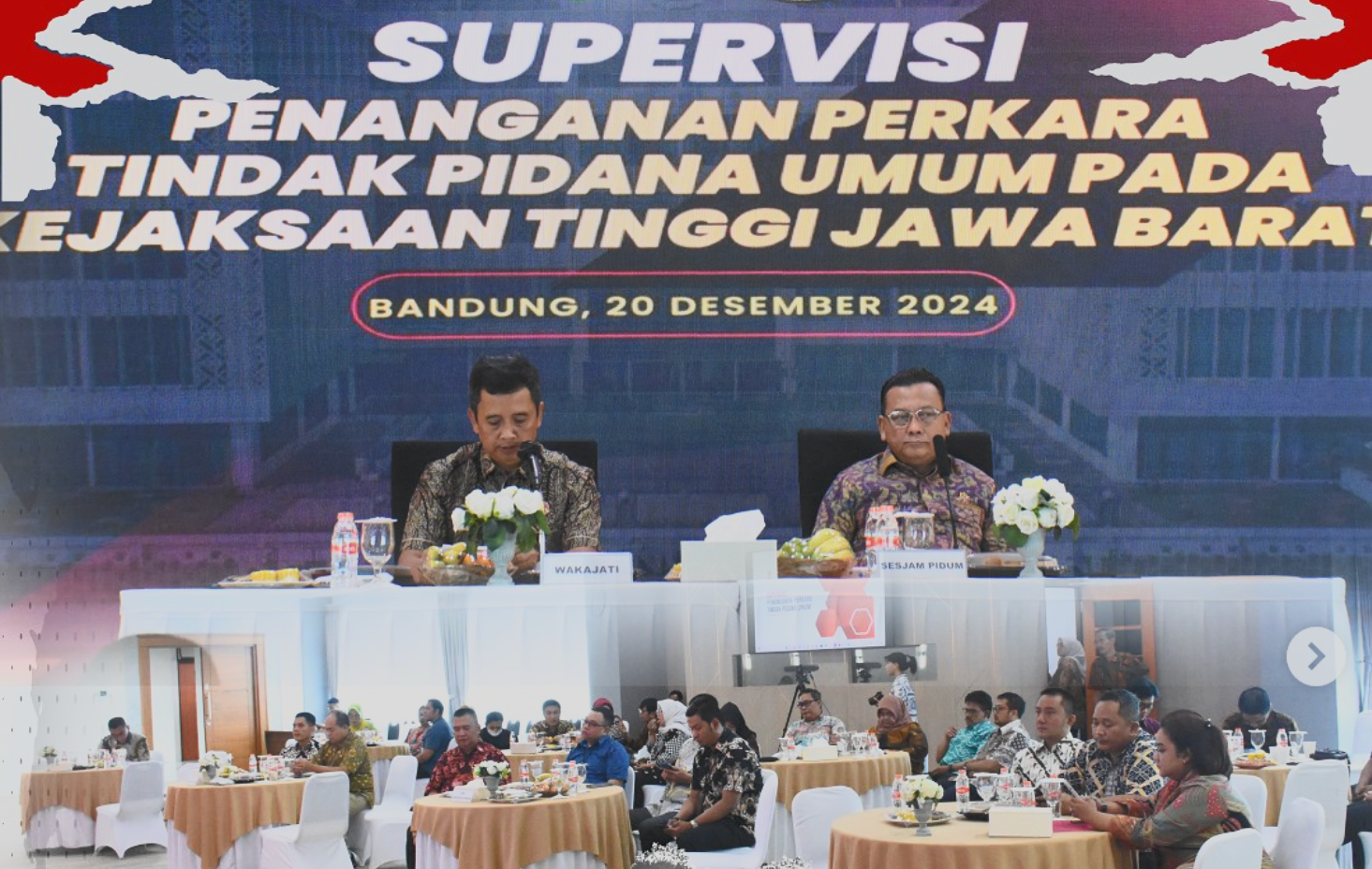 Supervisi Tindak Pidana Umum pada wilayah Hukum Kejati Jabar