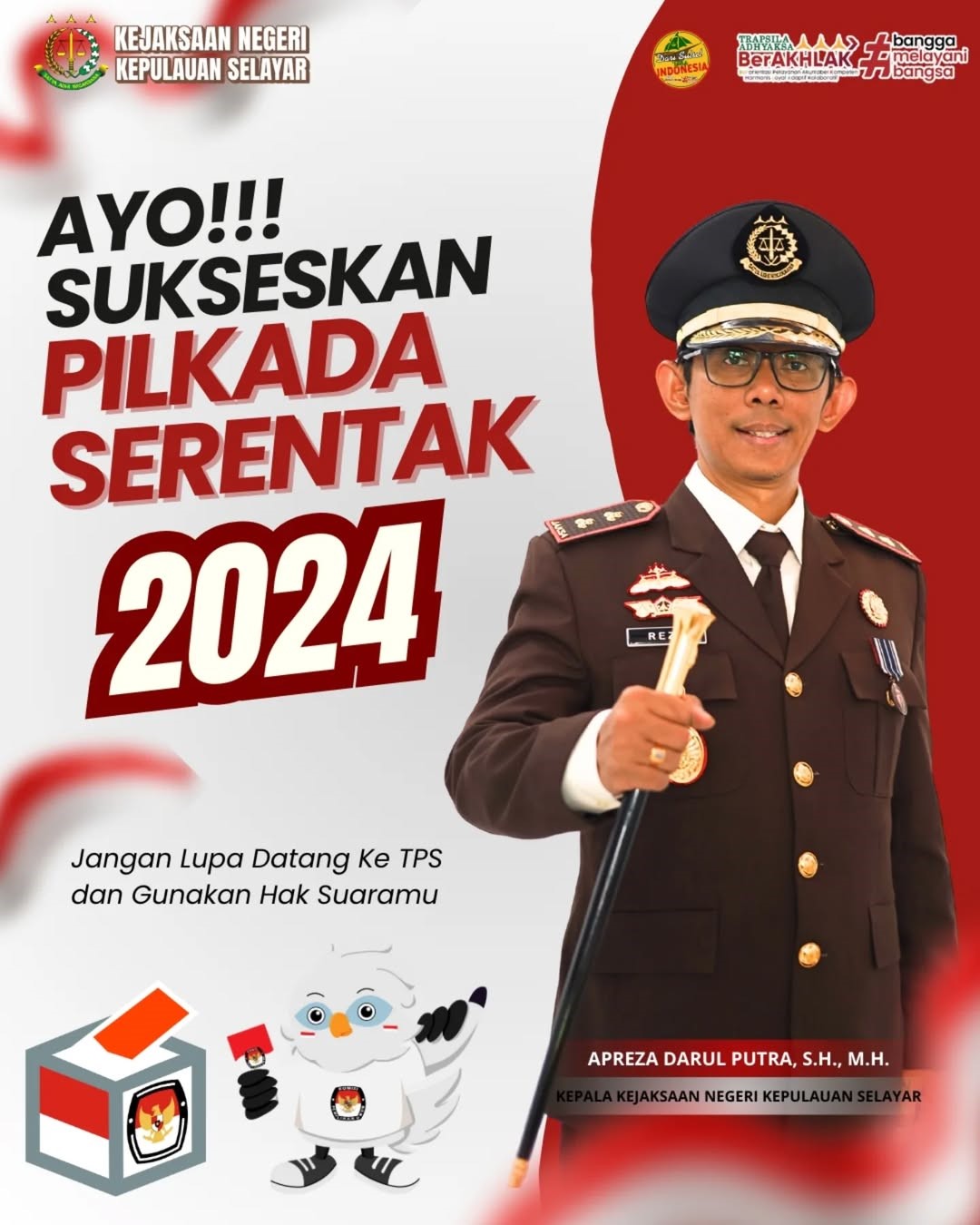 Ayo Sukseskan Pilkada Serentak 2024